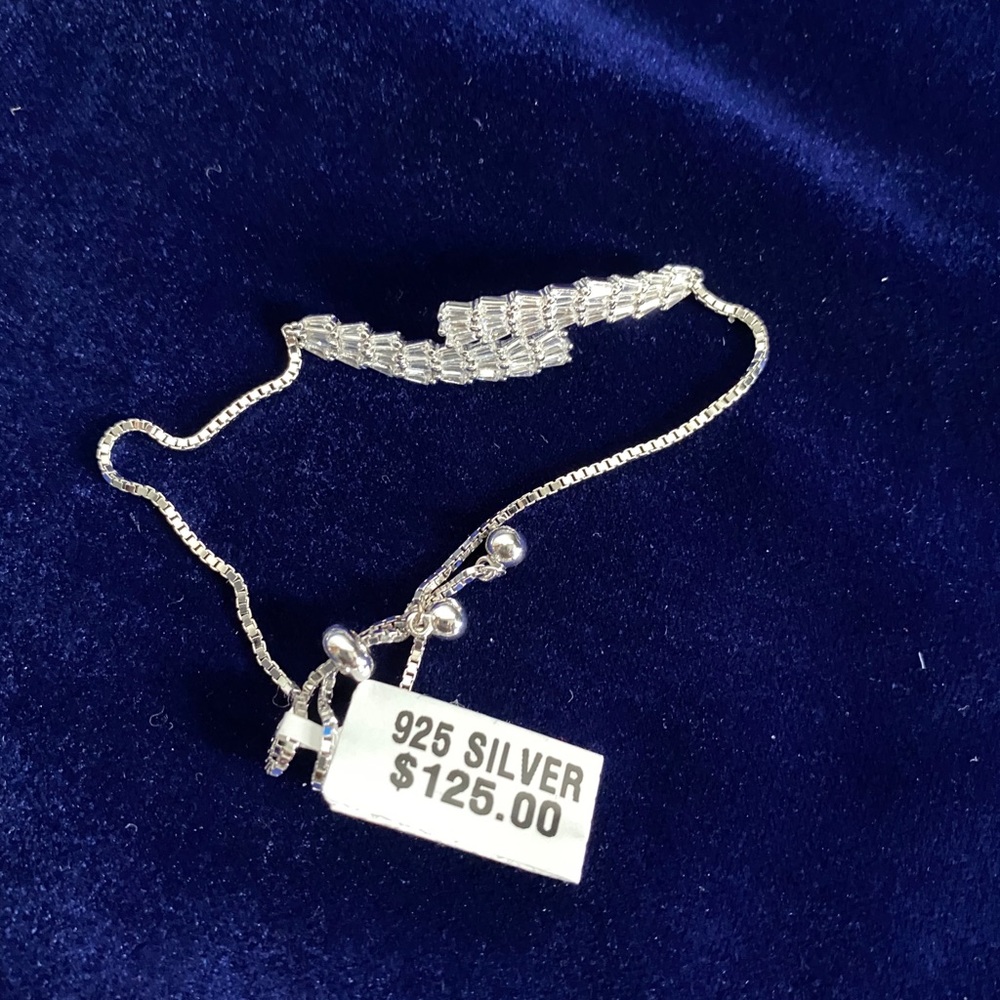 Beautiful cz stone bracelet huge sale
